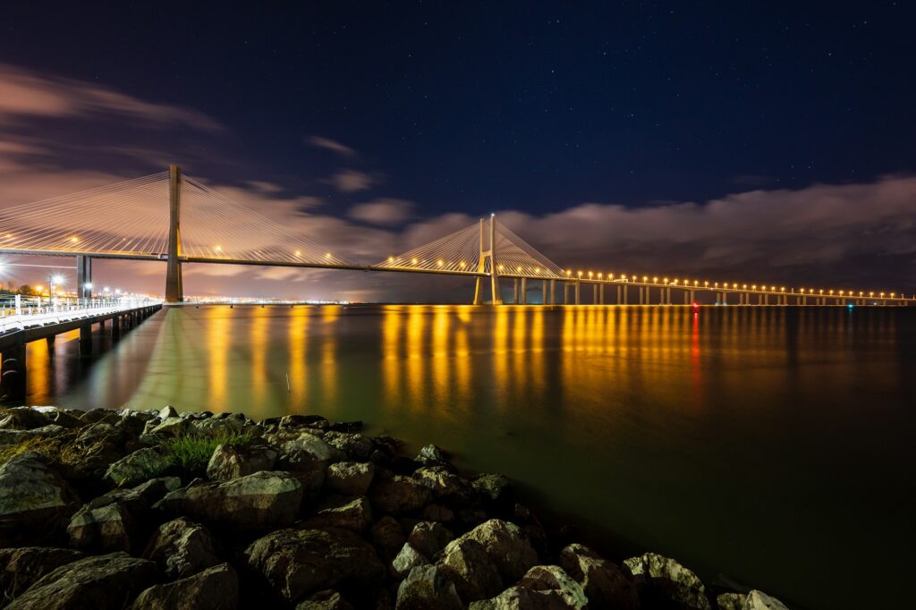 Lisbon at night