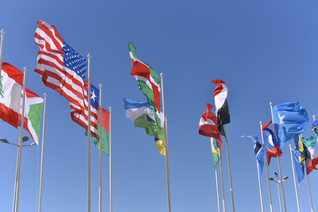 flags of EU countries