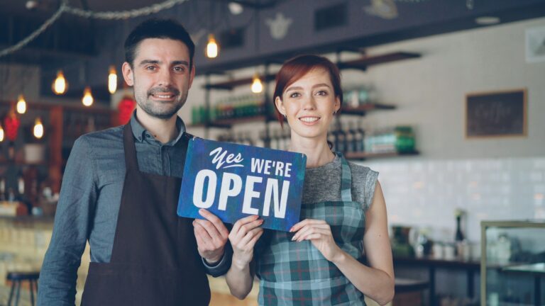 we are open