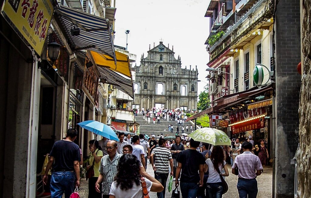 macau a former portuguese territory