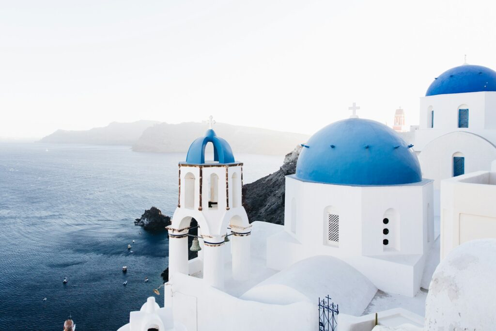 Santorini Greece view