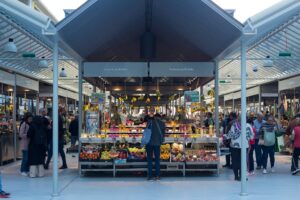 local market in Porto