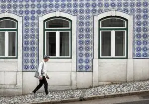 man walking