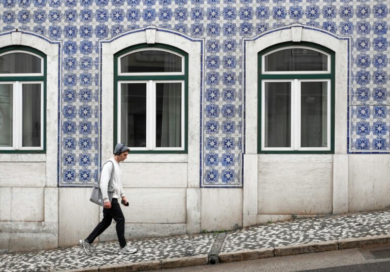 man walking