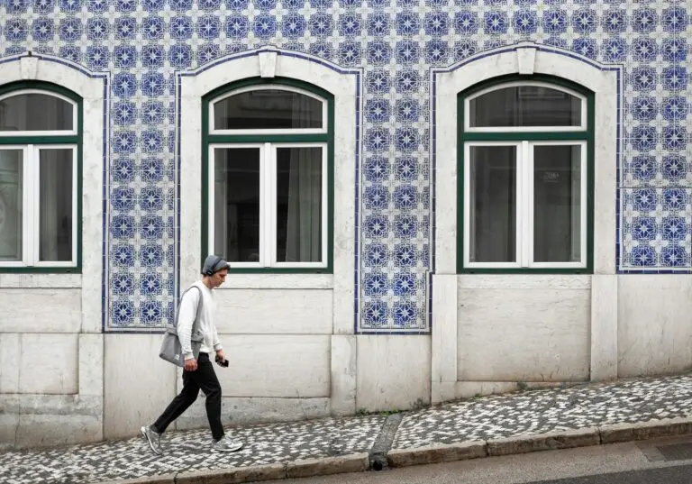 man walking